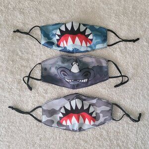 OMG Accessories Animal Camo Print Face Masks